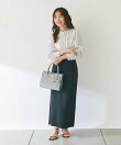 【miki監修・最強デートBAG】レザーワイドトートバッグ