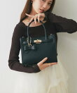 【miki監修・最強デートBAG】レザーワイドトートバッグ