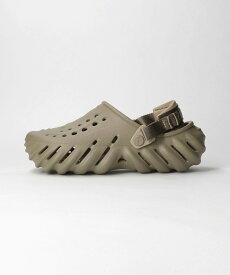 【SALE／30%OFF】UNITED ARROWS green label relaxing ＜CROCS＞ ECHO CLOG エコー クロッグ サンダル ユナイテッドアローズ アウトレット シューズ・靴 サンダル カーキ グレー【送料無料】