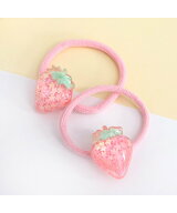 apres les cours フルーツヘアゴム2個セット エフオーオンラインストア ヘアアクセサリー カチューシャ・…