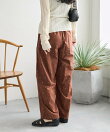 インド ラメドット刺繍 イージーパンツ/ドットパンツ<セットアップ対応> 全4色