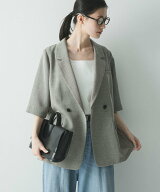URBAN RESEARCH シアーメッシュハーフスリーブジャケット アーバンリサーチ ジャケット・アウター テーラ…