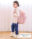 リボンチュールフリル付きリュック(M~L)