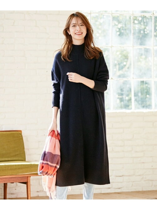 組曲 Oggi Jp掲載 ウールカシミヤ ハイネック ニットワンピース Rakuten Fashion 楽天ファッション 旧楽天ブランド アベニュー Bz3253