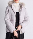 【SALE／40%OFF】Ranan リアルファー付ダウンショートコート ラナン ジャケット・アウター ダウンジャケット・ダウンベスト ブラック ブラウン グレー【送料無料】