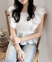 【SALE／30%OFF】INGNI 【WEB限定】フリルペプラムブラウス イング トップス シャツ・ブラウス ブラック ホワイト ブラウン ピンク