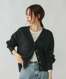 GLOBAL WORK スウェットライクVネックカーディガン/571348 グローバルワーク トップス カーディガン ピンク グリーン ブラック グレー【送料無料】