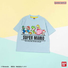 【SALE／28%OFF】branshes 【スーパーマリオ】半袖Tシャツ ブランシェス トップス カットソー・Tシャツ ホワイト ブラック イエロー ブルー