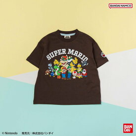 【SALE／7%OFF】branshes 【スーパーマリオ】半袖Tシャツ ブランシェス トップス カットソー・Tシャツ ホワイト ブラック イエロー ブルー