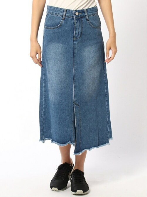 Anap Anap Mimpiフリンジデニムスカート Rakuten Fashion 楽天