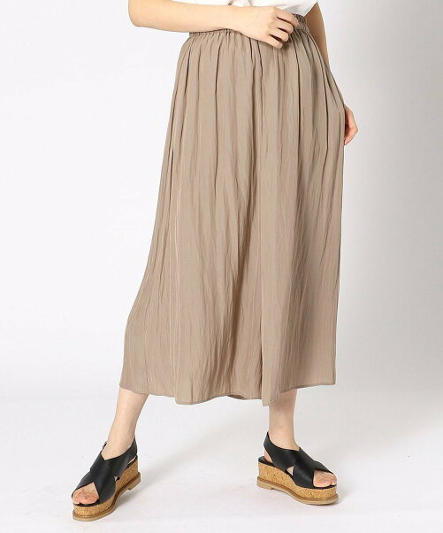 Comme Ca Ism ウエストゴム スカーチョ ワイドシルエットパンツ Rakuten Fashion 楽天ファッション 旧楽天ブランドアベニュー Ah4254