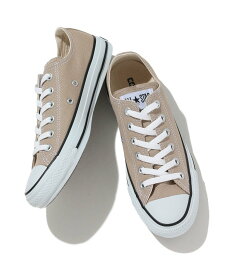 Juze 【CONVERSE】CANVAS ALL STAR COLOR OX ビス シューズ・靴 スニーカー グレー ホワイト ベージュ【送料無料】