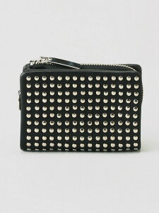 PATRICK STEPHAN PATRICK STEPHAN / Leather micro wallet 'all-studs' 2 I[X^bY U[ z D pgbN Xet@ zE|[`EP[X z ubN Vo[yz