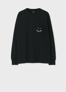 PS Paul Smith �E�B�����Y Happy �����O�X���[�uT�V���c �|�[���E�X�~�X �g�b�v�X �J�b�g�\�[�ET�V���c �u���b�N�y���������z