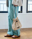 別注ラメ メッシュ ショルダーバッグ