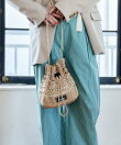 別注ラメ メッシュ ショルダーバッグ