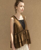 【SALE／20%OFF】Sonny Label サッカーチェックペプラムベストブラウス サニーレーベル トップス シャツ…