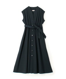 Ballsey ポリエステルコットンタイプライター シャツワンピース トゥモローランド ワンピース・ドレス シャツワンピース ブラウン グレー ネイビー【送料無料】