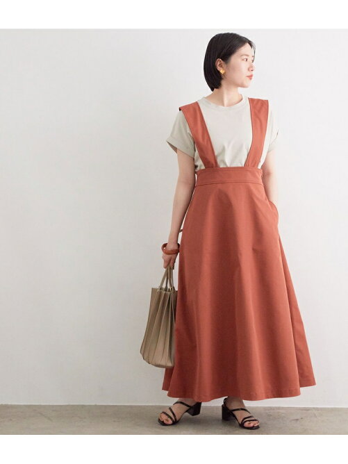 Vis Web限定 ハイウエストジャンパースカート Rakuten Fashion 楽天ファッション 旧楽天ブランドアベニュー Ar0255