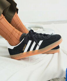 【SALE／1%OFF】adidas adidas/GAZELLE INDOOR スニーカー ガゼルインドア アディダス カセットチャート シューズ・靴 スニーカー グリーン ブラック レッド ブラウン【送料無料】