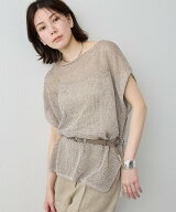 【SALE／10%OFF】Whim Gazette ボートネックフレンチスリーブプルオーバー ウィム ガゼット トップス ニ…