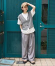 サマーニット ベスト