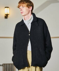 【SALE／50%OFF】McGREGOR COLLECTION モヘヤニット ドリズラージャケット フリークスストア トップス カーディガン ブラック ベージュ オレンジ【送料無料】