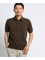 TAKEO KIKUCHI / 【PNJ】カゴメニットポロシャツ[メンズポロシャツ]