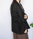 スリーブリボンシャツジャケット