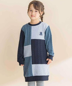 �ySALE�^60%OFF�zNoeil aime BeBe �y�������z��ї���x�P�[�u��JQ�j�b�g�u���b�N�؂�ւ������s�[�X(80~130cm) �x�x �I�����C�� �X�g�A �����s�[�X�E�h���X �����s�[�X �u���E�� �l�C�r�[