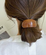 【SALE／30%OFF】miniministore ミックスカラーカーブヘアゴムレトロお洒落 ミニミニストア ヘアアクセサ…