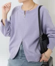 【前後2WAY/9色展開】スウェットライク2WAY ニット