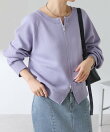 【前後2WAY/9色展開】スウェットライク2WAY ニット