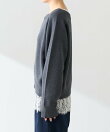 【前後2WAY/9色展開】スウェットライク2WAY ニット