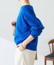 【前後2WAY/9色展開】スウェットライク2WAY ニット