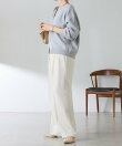 【前後2WAY/9色展開】スウェットライク2WAY ニット