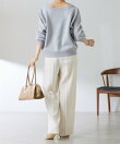 【前後2WAY/9色展開】スウェットライク2WAY ニット