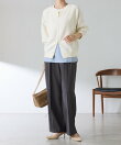 【前後2WAY/9色展開】スウェットライク2WAY ニット