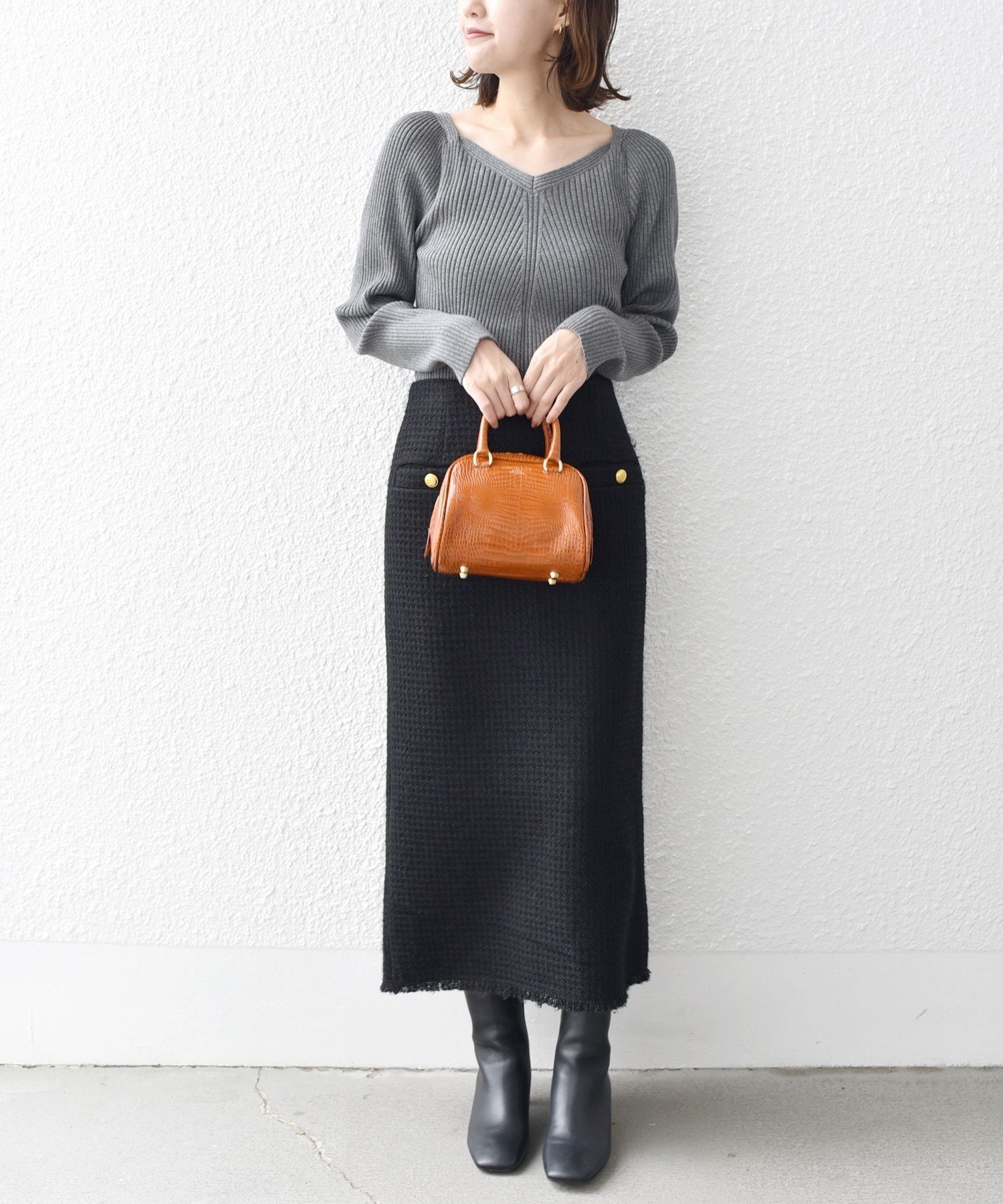 SHIPS｜*ツイード ポケット デザイン スカート ◇ | Rakuten Fashion