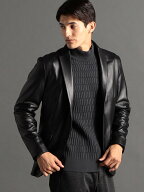 【SALE／40%OFF】MONSIEUR NICOLE シープレザー テーラードジャケット ニコル ジャケット・アウター テー…