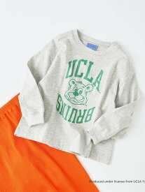 【SALE／10%OFF】CIAOPANIC TYPY 【KIDS】【UCLA】TYPY別注カレッジ風プリントロンTee チャオパニックティピー トップス カットソー・Tシャツ ホワイト グレー