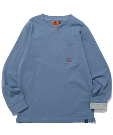 KRIFF MAYER (K)UVカットさらポケT クリフメイヤー トップス カットソー・Tシャツ グリーン ブルー ブラック グレー