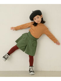 【SALE／40%OFF】URBAN RESEARCH DOORS アウトポケットフレアキュロット(KIDS) アーバンリサーチドアーズ パンツ その他のパンツ グリーン ネイビー