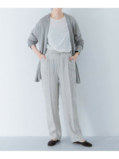 かぐれ リネンニットカーディガン Rakuten Fashion 楽天ファッション 旧楽天ブランドアベニュー Cy0258