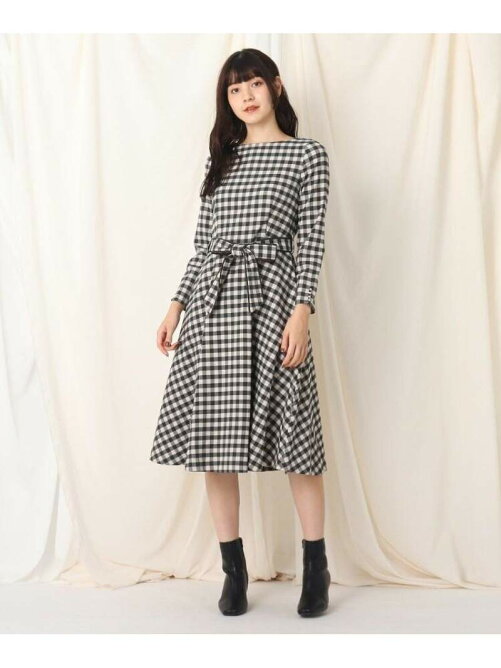 Couture Brooch チェック柄フィットアンドフレアワンピース Rakuten Fashion 楽天ファッション 旧楽天ブランド アベニュー Ed6258