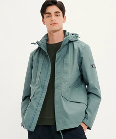 【SALE／40%OFF】AIGLE GORE-TEX ゴアテックス 防水 透湿 防風 フーデッドユーティリティジャケット RP エーグル ジャケット・アウター マウンテンパーカー ネイビー ホワイト グリーン【送料無料】