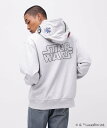 AVIREX 《STAR WARS COLLECTION》PATCH HOODIE / ワッペン フーディー / スター・ウォーズ / AVIREX アヴィレックス トップス パーカー・フーディー ブラック グレー ベージュ【送料無料】