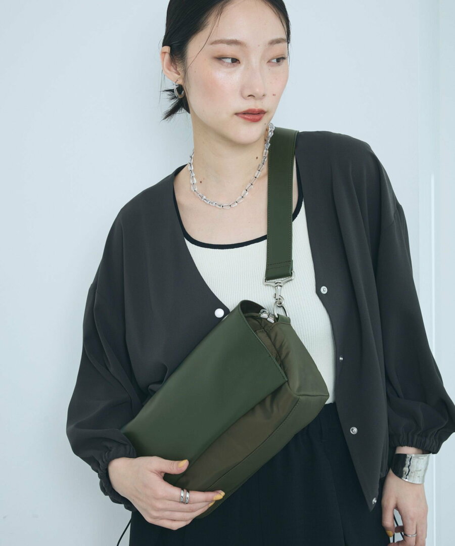 LEPSIM 【500mlペットボトルも入る】フラップボディバッグ レプシィム バッグ ショルダーバッグ グレー カーキグリーン ブラウン ブラック【送料無料】 - メイン画像 17
