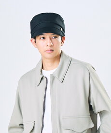 CA4LA MAT PATTERN カシラ 帽子 キャスケット ベージュ ブラック【送料無料】