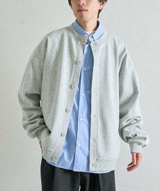 【SALE／10%OFF】CRAFT STANDARD BOUTIQUE ボンディングスウェットクルーネックカーディガン クラフトスタンダードブティック トップス カーディガン ブラック【送料無料】
